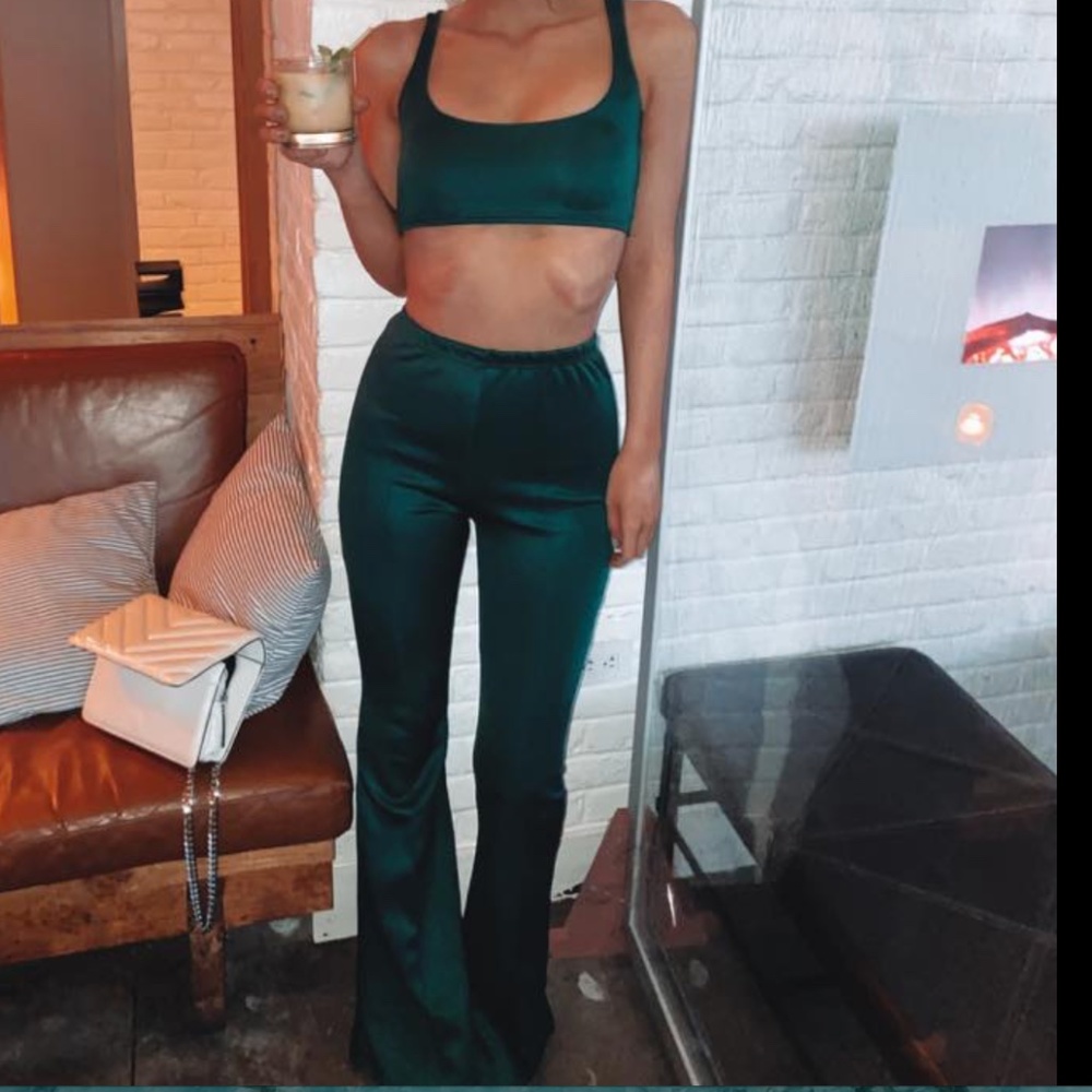Green Two Piece Set